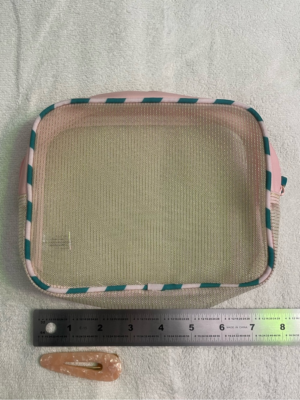 Sephora Makeup Bag + a Pink Barrette
